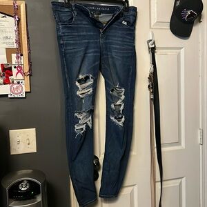 American Eagle HI-Rise Jeggings size 14 regular